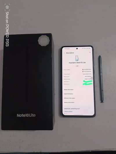 samsung note 10 lite PTA dual. exchange also