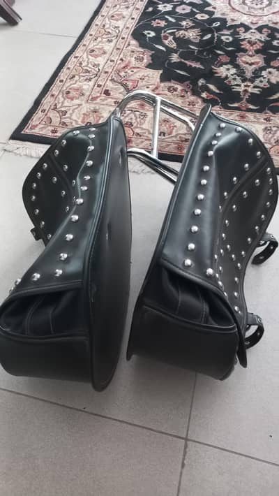 Saddle bags, Rear Seat For Sale