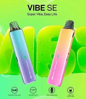 Vibe Se Pod Kit  | Vape | Pod | Flavours | E juice | Apple
