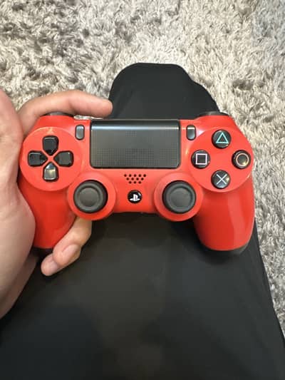 Ps4 original controller in red