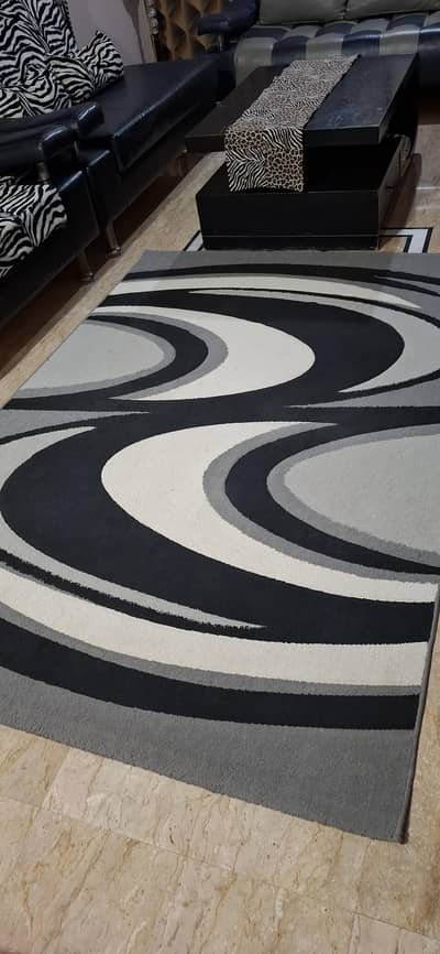 Sofas, Curtains, coffee table & Rug