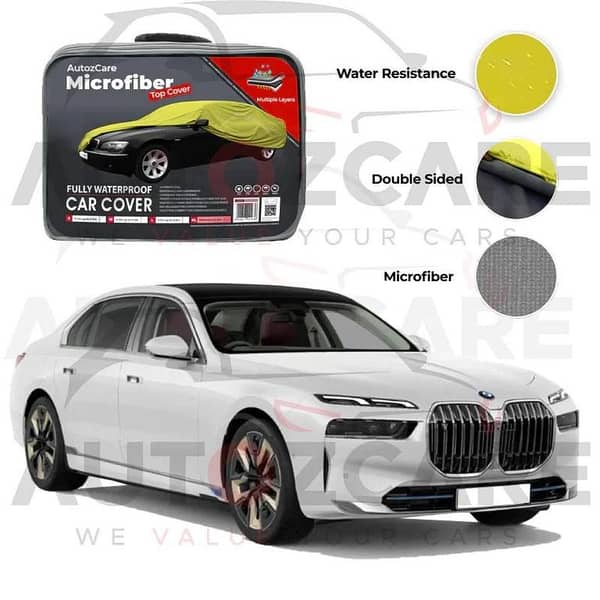 BMW i7 Microfiber Car Top Cover - Model 2022-2025