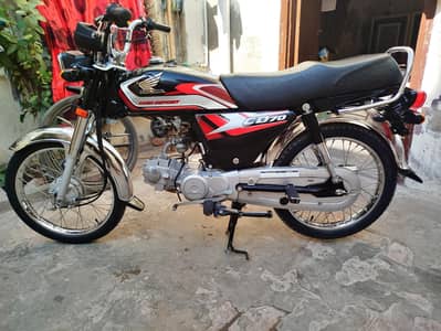 Honda CD-70 2025 Model For Sale Open Later First Owner Applied For