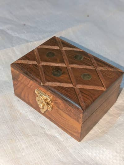 wooden jewellery box