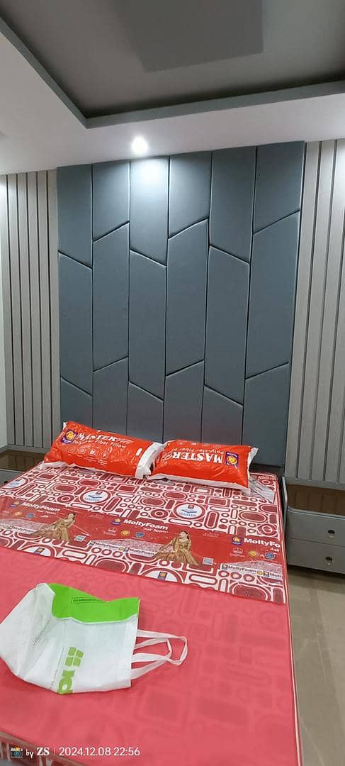 Bed Set (Almari, Dressing Table & Iron Stand) 2