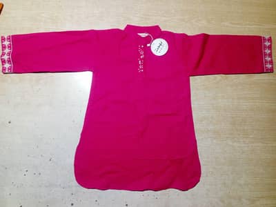 2 PCs khadar dress for 4 year baby girl