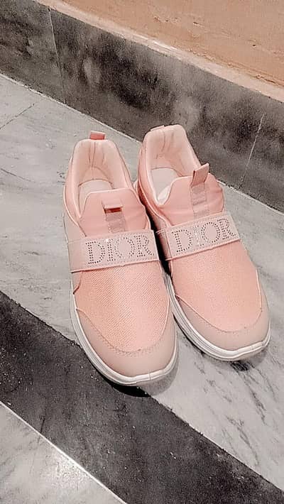 Female comfortable shoes.