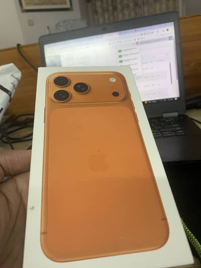 Iphone 17 pro max 512 gb cosmic orange boxed pack