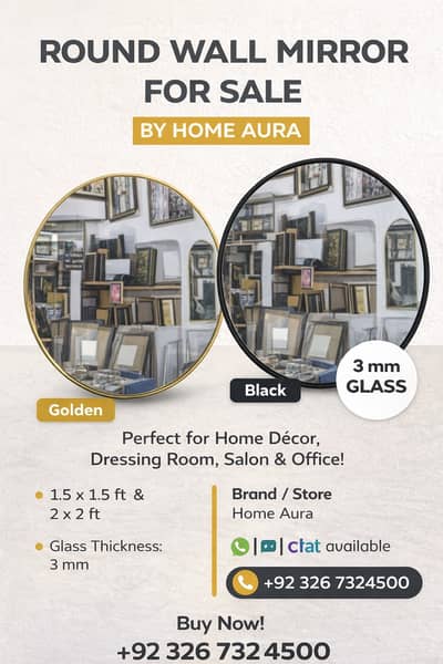 mirrors / mirror / wall mirror / round mirror / room mirror