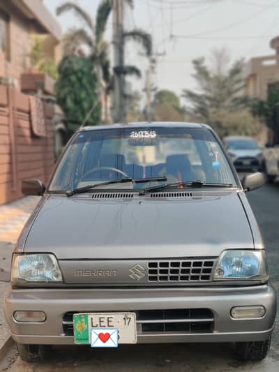 SUZUKI MEHRAN 2017 TOTAL GENUINE 1ST OWNER .