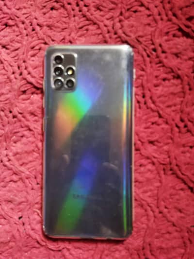 Galaxy A51 PTA official only mobile box &charger glass change