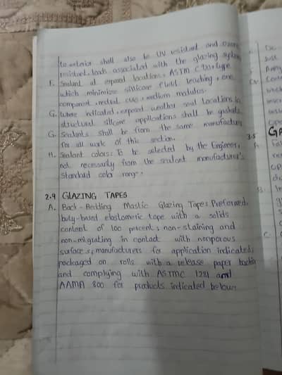 Hand writing assignment