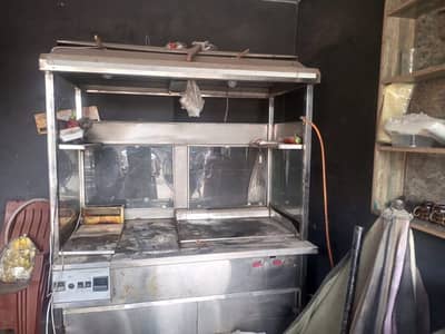 Counter plus electric or gas air fryer