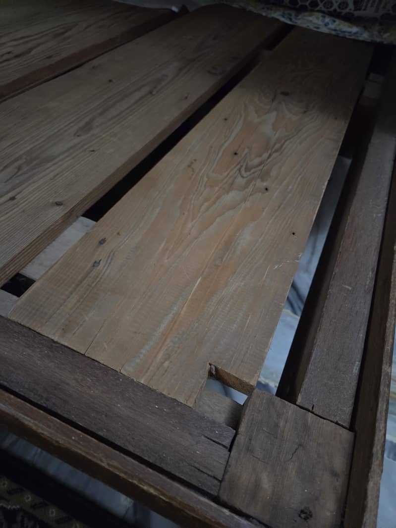 Solid Wooden Bed 2