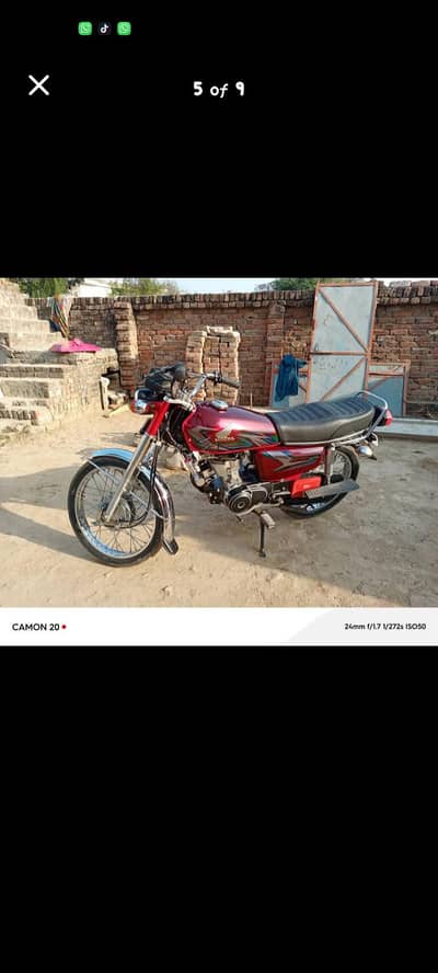 Honda Cg 125 22/23 All okay Lash Condition