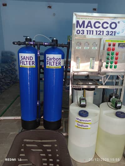 Water filter plant for sale