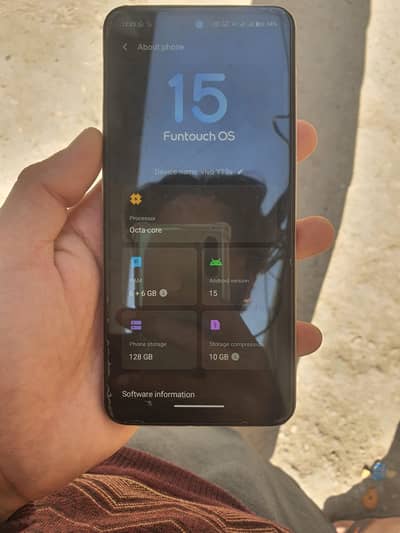 y19s 6+6 ran 128 gb memory