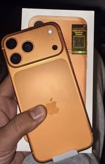 I Phone 17 promax official pta approved with mercantile warranty