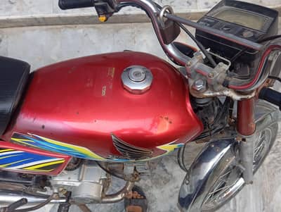 CD 70 bike 2021 model  95k