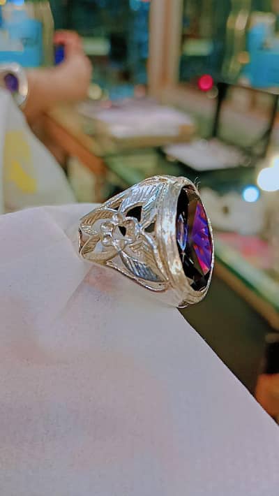 chandi ki payal anklets ring stone cahin silver jewellery