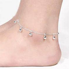 chandi ki payal anklets ring stone cahin silver jewellery