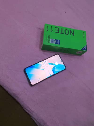 Infinix Note 11 6/128GB Complete Box