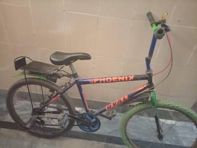 phornex cycle wheeling cycle size 24 gear wali cycle