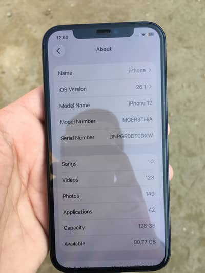 iphone 12 mdm jv 128 gb