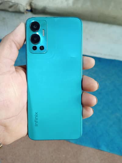 Infinix hot 12 6+5 128 with box charger blue color no open no repair