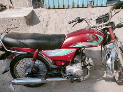 Honda bike look like a new