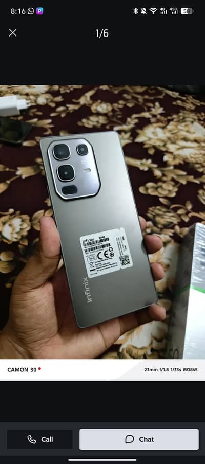 Infinix note 50 complete box