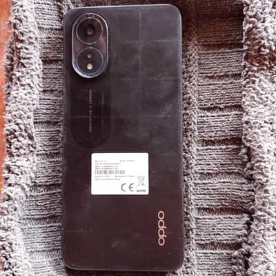 Oppo A18 4+4/128GB Storage .  .  .  .  .  .  Contact 03083775935