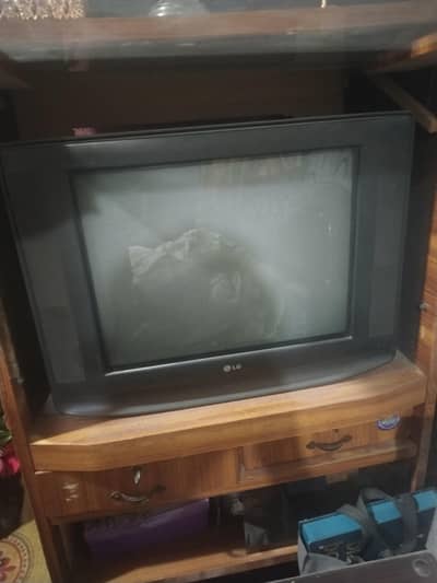 TV for sale with TV troli