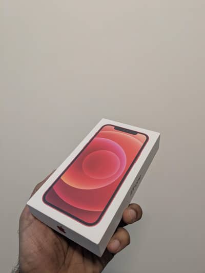 iPhone 12 - Red color - 128GB - PTA APPROVED