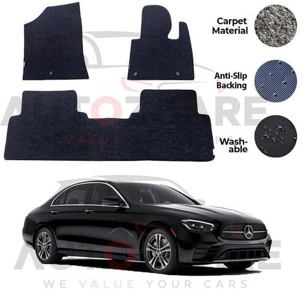 Mercedes E180 Genuine Fitting Carpet Floor Mat 5PCS - Model 2016-2025