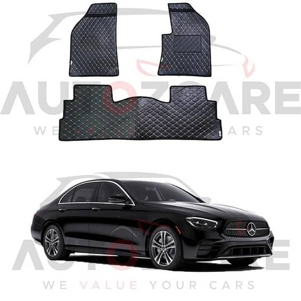 Mercedes E180 7D Floor Mat ( Flat Style ) 5PCS - Model 2016-2025