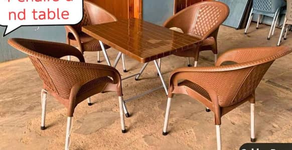 best plastic chairs and table