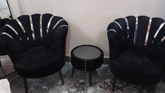 Coffee sofa set with table