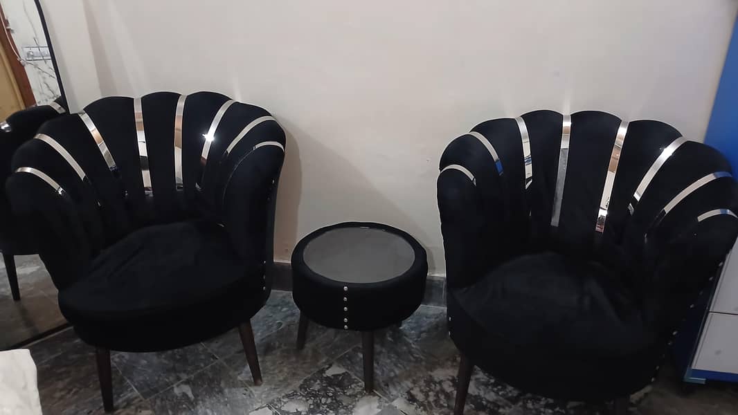 Coffee sofa set with table 4