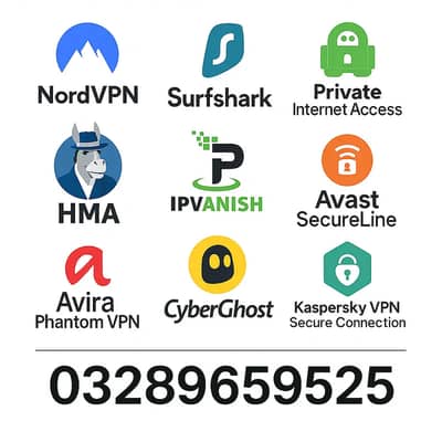 VPN Services, Gaming,Streaming,torrenting etc, ALL brands
