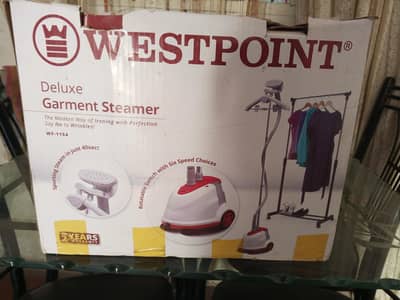westpoint deluxe garment steamer