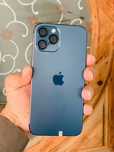 Iphone 12 Pro Max 256gb B/H80% Blue 10/11 Condition