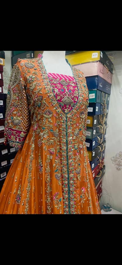 mehndi dress