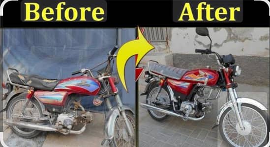 bike restore PKG 20,000