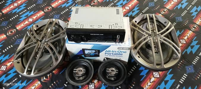 LCD AND CAR TAPE SPEAKER