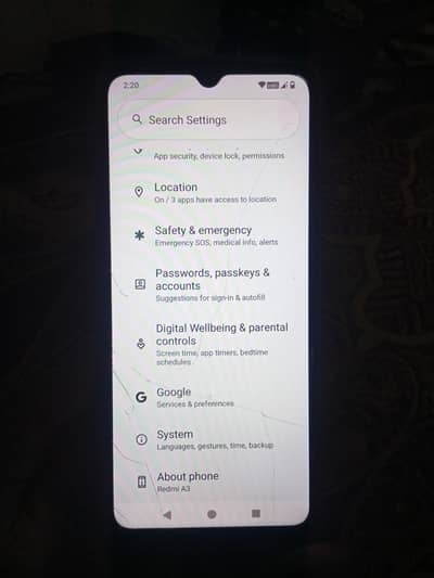 REDMI A3 4/64 with Box For sale