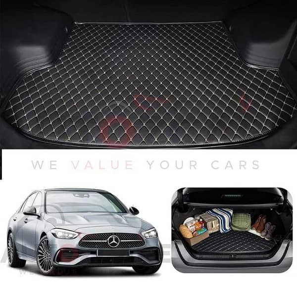 Mercedes C180 7D Custom Car Trunk Mat - Model 2022-2025