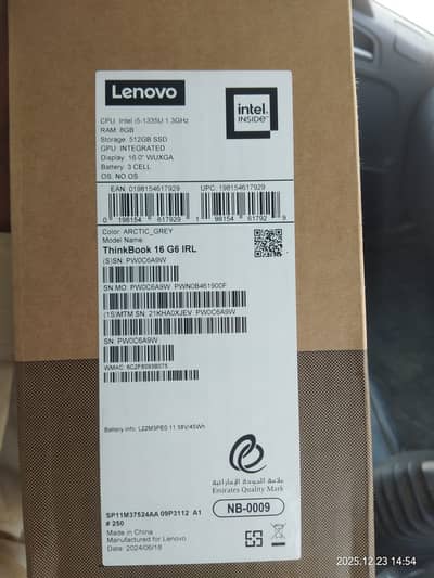 Brand new laptop just open box