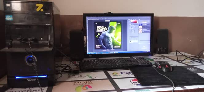 Gaming pc core i5 2 generation. Ssd+hdd+gaming mouse