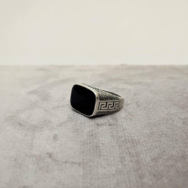 Durable Stainless Steel Ring for Men and Boys | Modern Unisex Design | Size Information Required